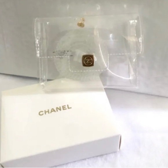Chanel PVC clear case pouch - Picture 3 of 8